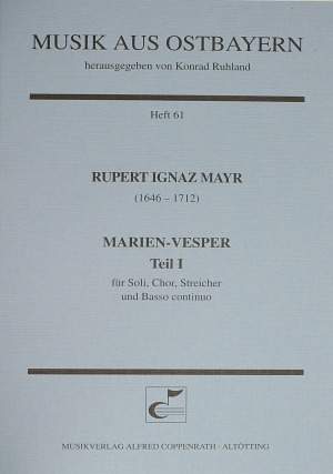 Mayr: Marien-Vesper I