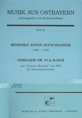 Aufschnaiter: Serenade Nr. VI in BDur (BDur)