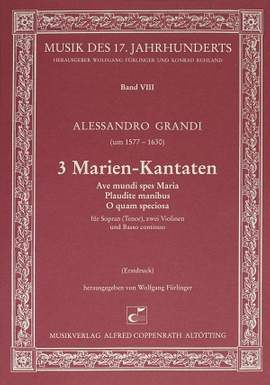 Grandi: 3 MarienKantaten