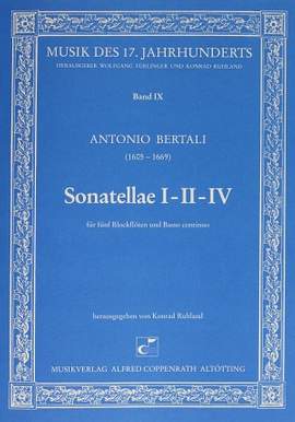Bertali: Sonatella IIIIV