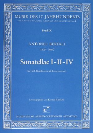 Bertali: Sonatella IIIIV