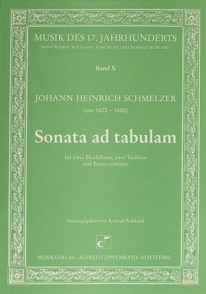 Schmelzer: Sonata ad tabulam