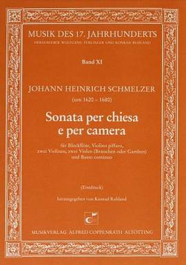 Schmelzer: Sonata per chiesa e per camera