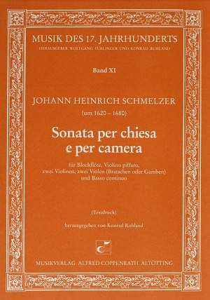 Schmelzer: Sonata per chiesa e per camera