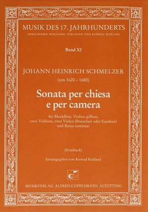 Schmelzer: Sonata per chiesa e per camera