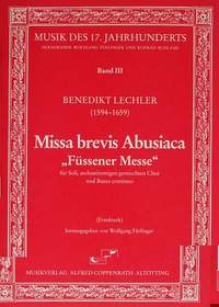 Lechler: Missa brevis Abusiaca
