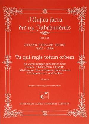 Strauß: Tu qui regis totum orbem (GDur)