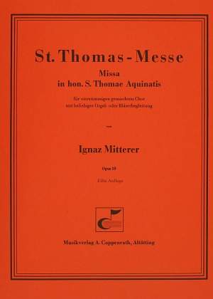 Mitterer: St. ThomasMesse (Op.10; BDur)