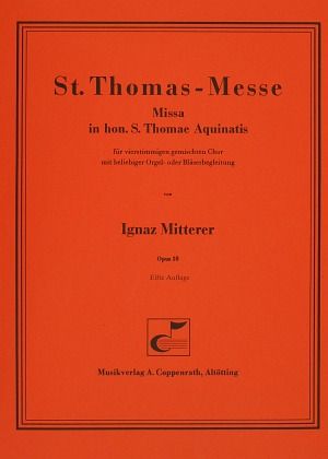 Mitterer: St. ThomasMesse (Op.10; BDur)