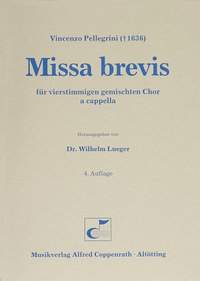 Pellegrini: Missa brevis in D (DDur)