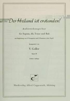 Goller: Goller, Der Heiland ist erstanden