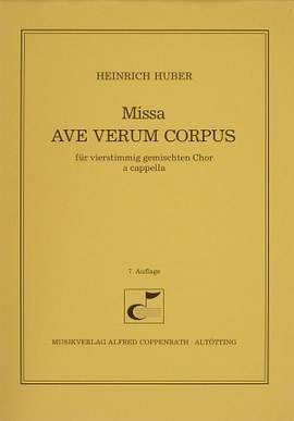 Huber: Missa Ave verum corpus (DDur)