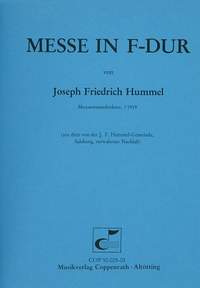 Joseph Friedrich Hummel (composer) - Buy sheet music and scores | Presto