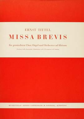 Tittel: Missa brevis