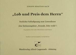 Bach, JS: Lob und Preis dem Herrn (BWV 207; C-Dur)