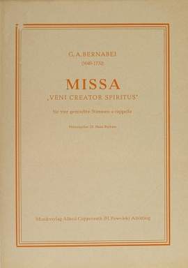 Bernabei: Missa (aMoll)