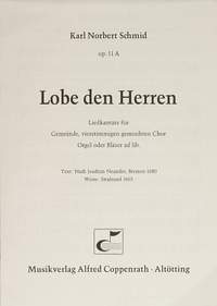 Schmid: Lobe den Herren ( 11a; FDur)