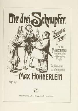 Hohnerlein: Die drei Schnupfer (Op.27; CDur)