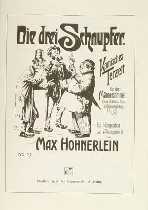 Hohnerlein: Die drei Schnupfer (Op.27; CDur)