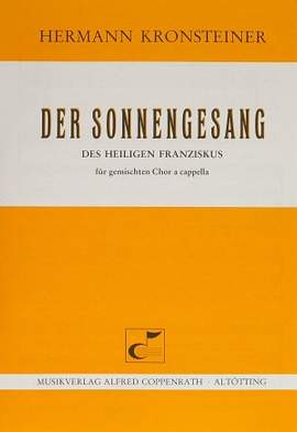Kronsteiner: Der Sonnengesang des Heiligen Franziskus (DDur)