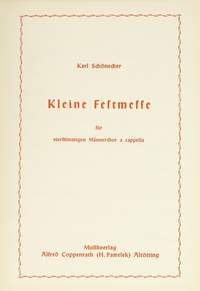 Schönecker: Kleine Festmesse