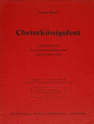 Biener: Christkönigsfest