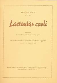 Buchal: Laetentur caeli (Op.45 no. 5; ADur)