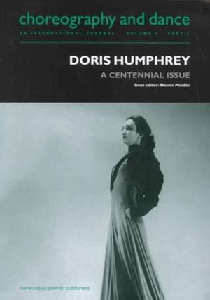Doris Humphrey: A Centennial Issue