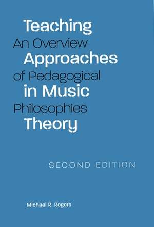 Teaching Approaches in Music Theory: An Overview of Pedagogical Philosophies
