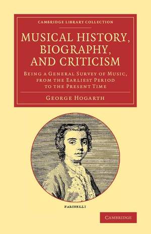 Musical History, Biography, and Criticism