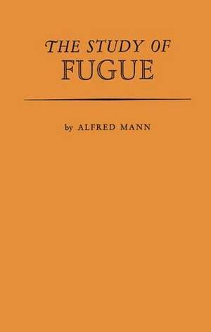 The Study of Fugue