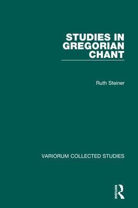 Studies in Gregorian Chant