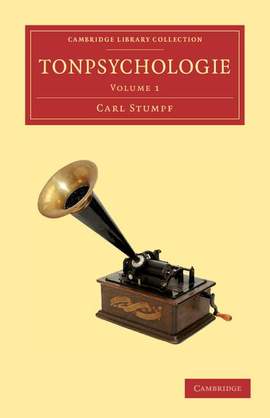Tonpsychologie Volume 1