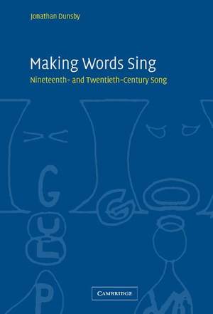 Making Words Sing Product Image