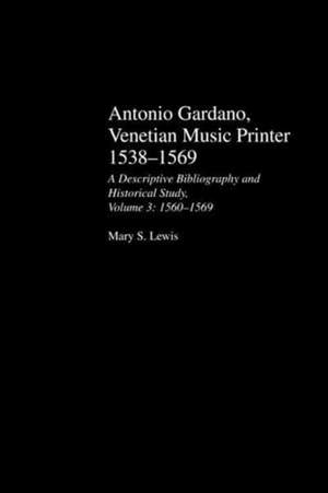 Antonio Gardano, Venetian Music Printer, 1538-1569