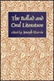 The Ballad and Oral Literature