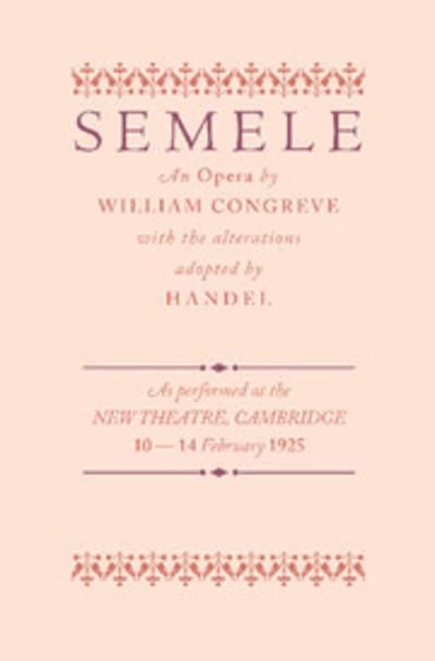 Semele: An Opera
