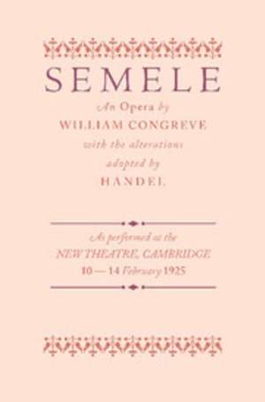 Semele: An Opera