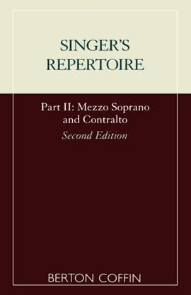 The Singer's Repertoire, Part II
