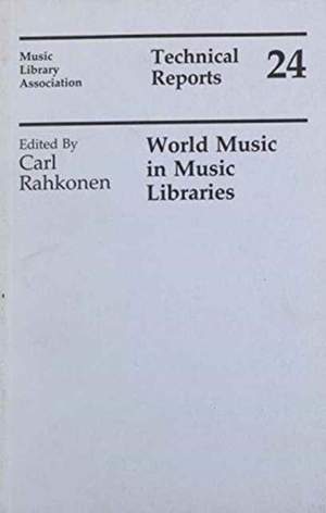 World Music in Music Libraries