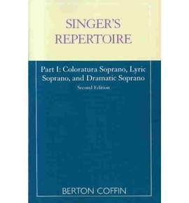 The Singer's Repertoire, Part I