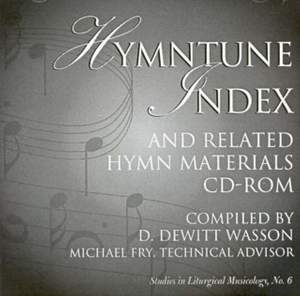 Hymntune Index and Related Hymn Materials CD-ROM