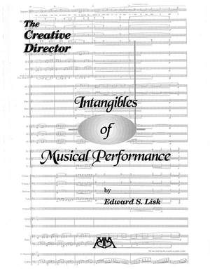 Creative Director Intangibles of Musical Performance
