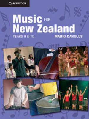 Music for  New Zealand Years 9 and 10