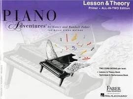 Piano Adventures All-In-Two Primer Lesson/Theory: Lesson & Theory - Anglicised Edition