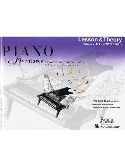 Piano Adventures All-In-Two Primer Lesson/Theory: Lesson & Theory - Anglicised Edition