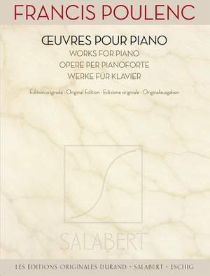 Francis Poulenc: Works for Piano