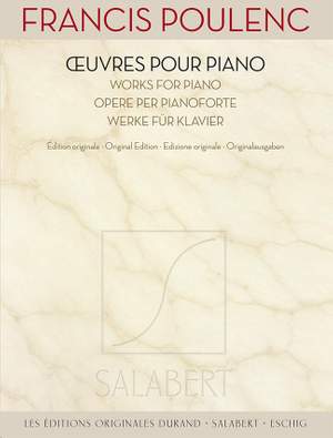 Francis Poulenc: Works for Piano