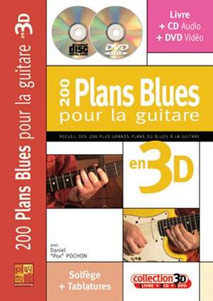 Daniel Pochon: 200 Plans Blues Guitare 3D