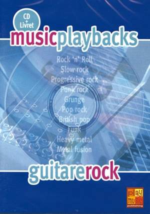 Music Playbacks CD : Guitare Rock